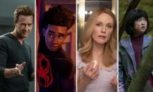 A composite of images from movies now on Netflix.