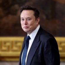 Tesla, SpaceX and X CEO Elon Musk arrives for the Inauguration of Donald J. Trump in the U.S. Capitol Rotunda on January 20, 2025 in Washington, DC. Donald Trump takes office for his second term as the 47th president of the United States.